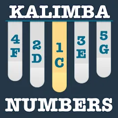 Скачать взломанную Kalimba App With Songs Numbers (Калимба приложение с песнями и цифрами)  [МОД Unlimited Money] - последняя версия apk на Андроид