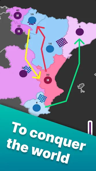 Territory games: tactics war (Тактикс ио)  [МОД Menu] Screenshot 2