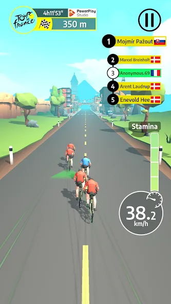 Tour de France Cycling Legends (Циклинг Легенды)  [МОД Меню] Screenshot 1