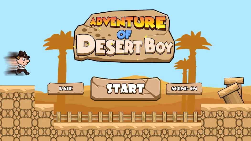 Ted Adventure of Desert Boy (Тед Приключения Пустынного Мальчика)  [МОД Меню] Screenshot 2