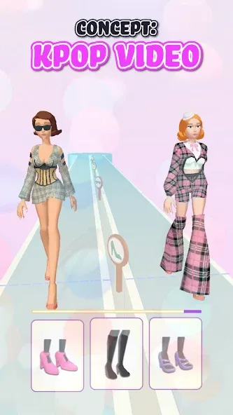 Fashion Battle - Dress up game (Фэшнбатл)  [МОД Menu] Screenshot 1