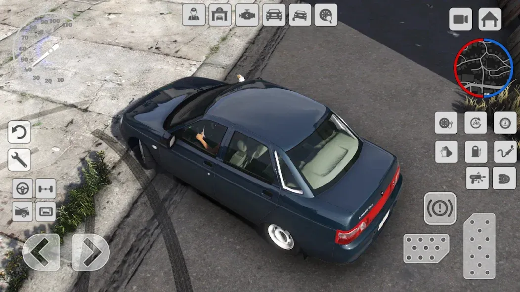 Drift 2110: Russian Tuning VAZ  [МОД Много монет] Screenshot 3