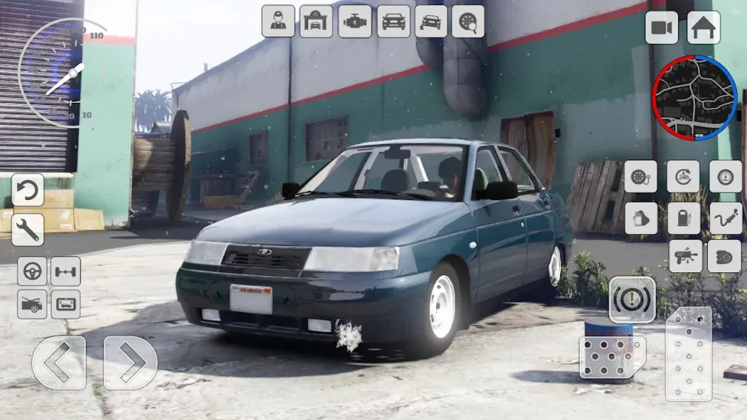 Drift 2110: Russian Tuning VAZ  [МОД Много монет] Screenshot 4