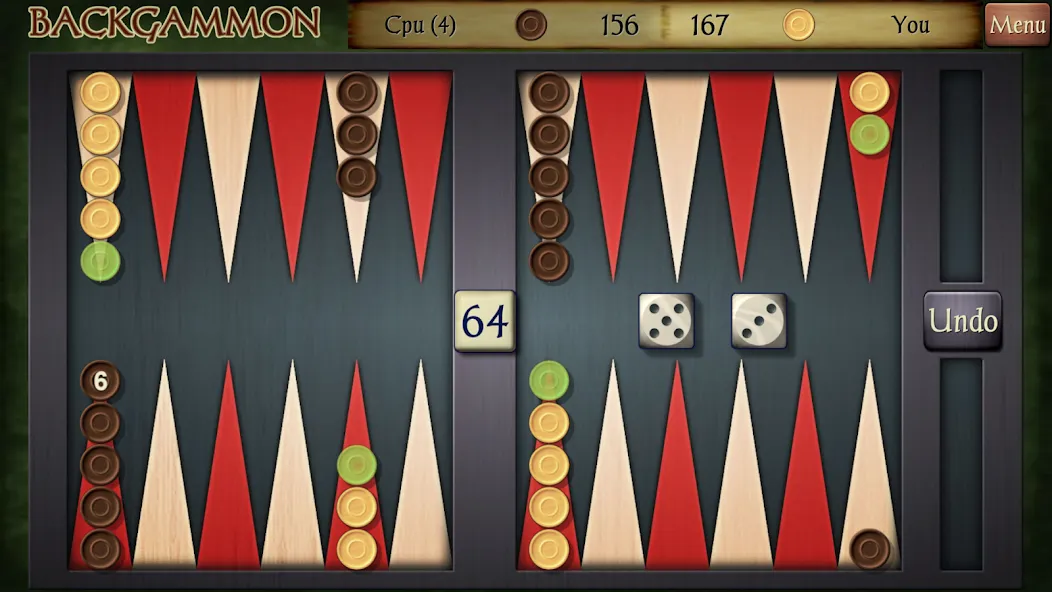 Backgammon (Бэкгаммон)  [МОД Unlimited Money] Screenshot 2