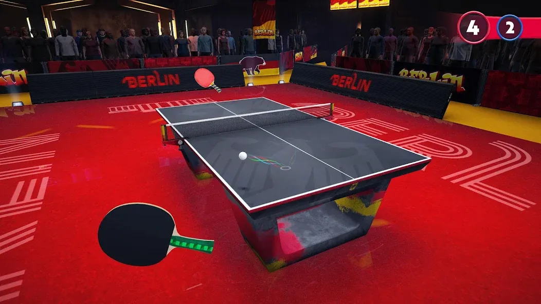 Ping Pong Fury (Пингпонг Фьюри)  [МОД Много монет] Screenshot 4