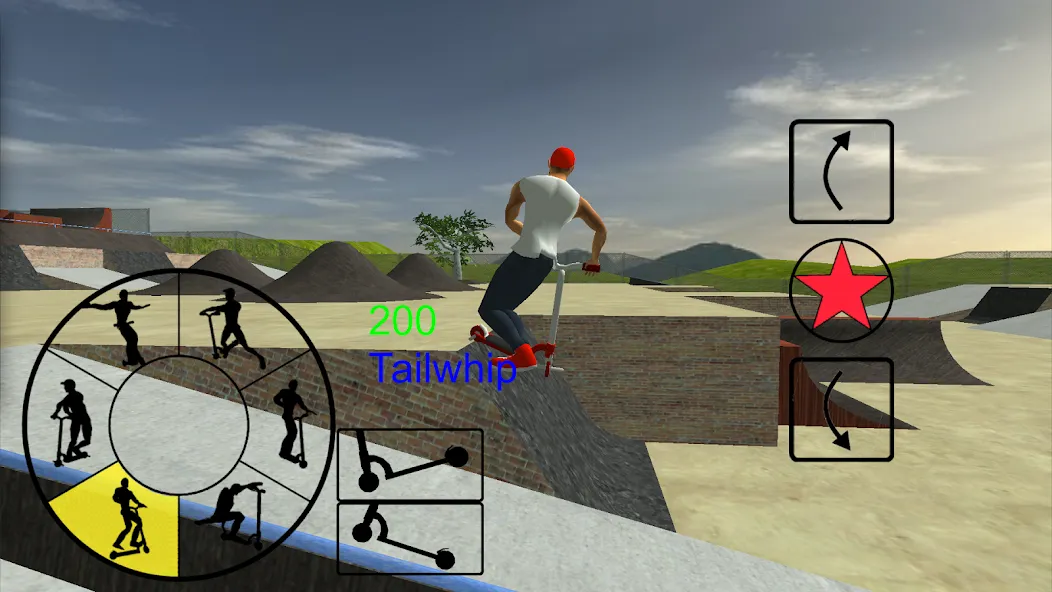 Scooter Freestyle Extreme 3D (Скутер Фристайл Экстрим 3D)  [МОД Mega Pack] Screenshot 1