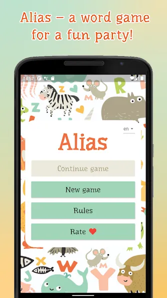 Alias – explain a word  [МОД Бесконечные монеты] Screenshot 1