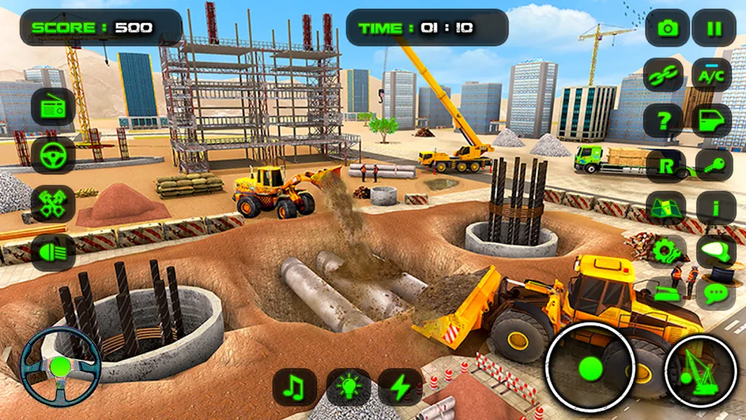 City Construction: Sand Games  [МОД Unlimited Money] Screenshot 3