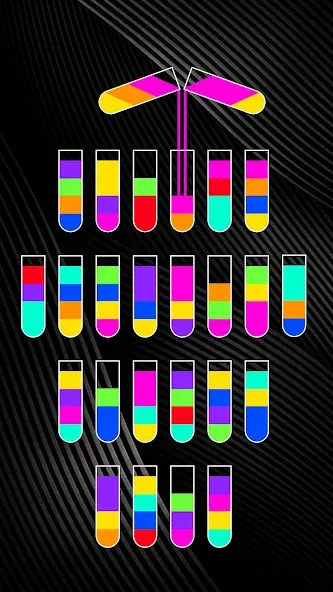 SortPuz 3D: Water Color Sort (СортПаз 3Д)  [МОД Много монет] Screenshot 2