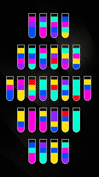 SortPuz 3D: Water Color Sort (СортПаз 3Д)  [МОД Много монет] Screenshot 5