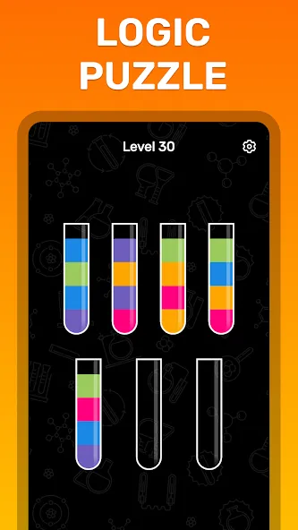 Water Sort Puzzle Color Game  [МОД Много денег] Screenshot 4