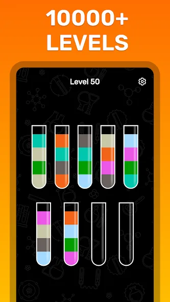 Water Sort Puzzle Color Game  [МОД Много денег] Screenshot 5