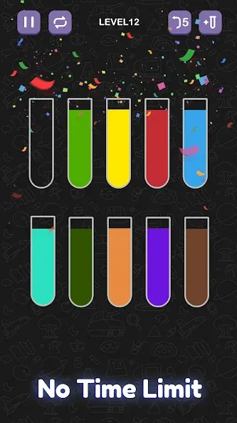 Water Sort Puzzle - Sort Color  [МОД Menu] Screenshot 5