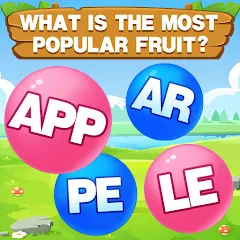 Взлом Word Bubble Puzzle - Word Game  [МОД Бесконечные монеты] - полная версия apk на Андроид